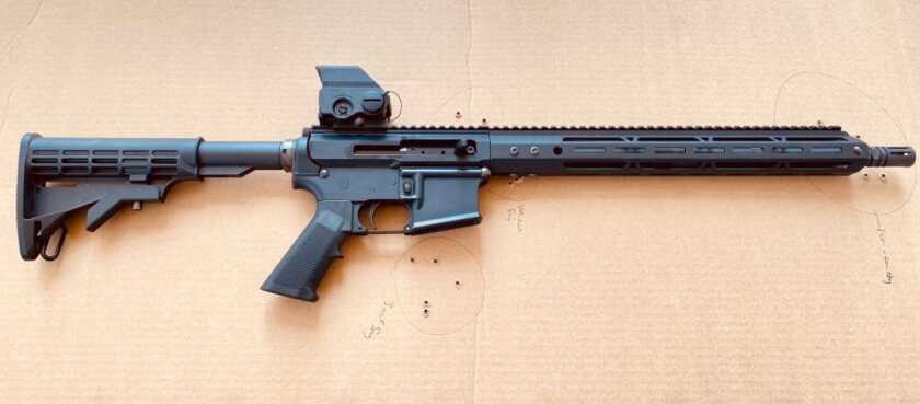 Accuracy and Reliability: The Side-Charging BC-15 5.56 NATO BC-115 556 NATO with the Mepro Tru-Vision mounted on top