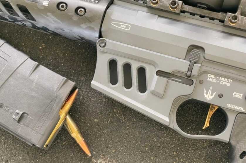 Meet the Ultralight Crown Precision Elite AR10 Skeletonized lower receiver for the Crown Precision Elite