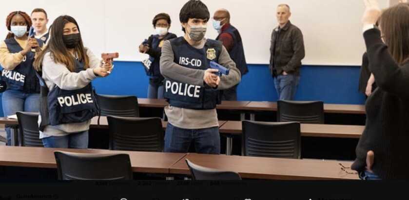 IRS Agents Training.