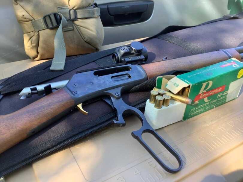 Marlin 444 Trapper - The Gun That Never Was vintage 1969 Marlin 444 Trapper with vintage ammunition