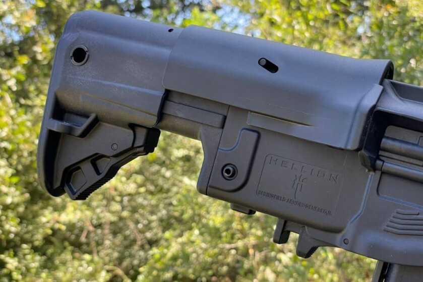 New 20 Adjustable stock and cheek riser for the Hellion
