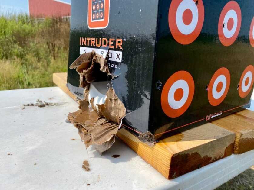 Intruder in a Box: A Better Way to Test Self-Defense Ammunition? Intruder In A Box after shooter messed up