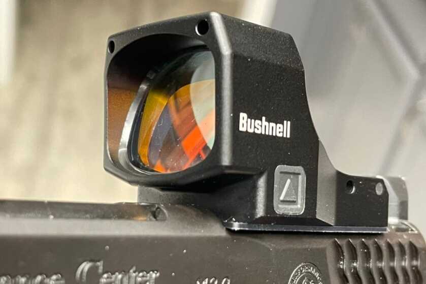 2 - Bushnell RXM-300 Reflex Sight Review The RXM-300 side brightness buttons