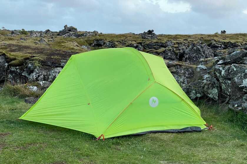 2 - Hunt365 - Ultralight Marmot Superalloy 3-Person Tent Review Marmot Superalloy 3P ready for the rain