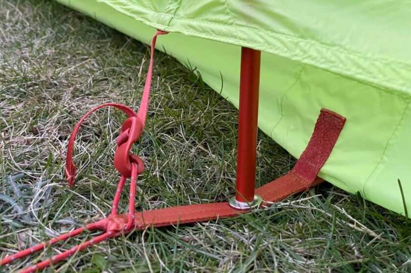 2 - Hunt365 - Ultralight Marmot Superalloy 3-Person Tent Review Marmot Superalloy 3P attachement points