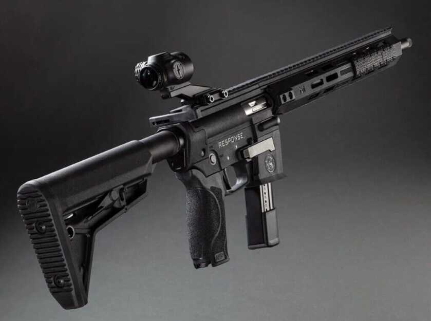 Smith & Wesson Unveils the Response Carbine: It Takes Glock Mags! Smith & Wesson's new Response Carbine: It Takes Glock Mags!