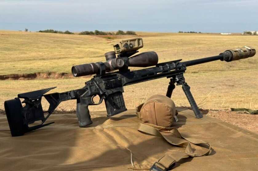 3 - Meet the Vortex Impact 4000: A Weapon-Mounted Laser Range Finder Shooting distance with the Vortex Impact 4000 mounted on a Vortex diving board on a Seekins Precision Havak HIT Pro