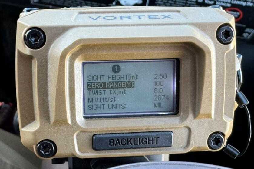 3 - Meet the Vortex Impact 4000: A Weapon-Mounted Laser Range Finder Easy to read display with the ability to adjust ballistic and rifle profiles on the fly all onboard the unit
