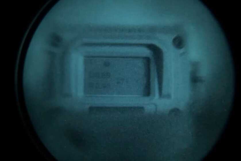3 - Meet the Vortex Impact 4000: A Weapon-Mounted Laser Range Finder Picture through a PVS14. Image is clearer in person, looks grainy in picture