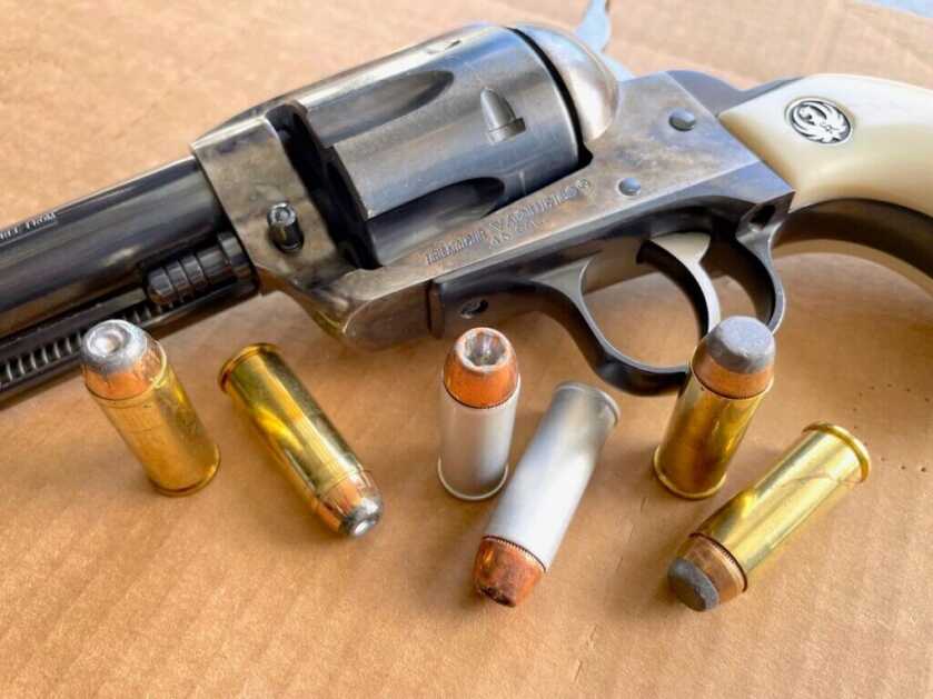 45 Long Colt ammo and Ruger Vacquero