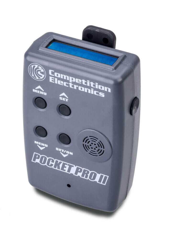 shot timer for range bag