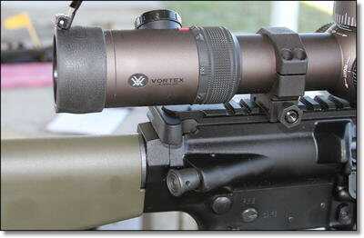 Our test gun came with a forward assist, which can be very important in a battle situation if the gun fails to lock up