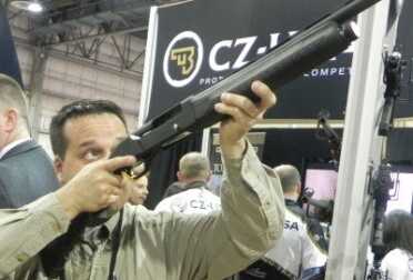 CZ-USA Adjustable Shotgun, 1911, Rimfires, Green P07
