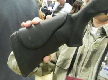 Adjusting the buttstock on CZ’s Model 712 semi-auto shotgun is a simple matter of pressing a lever and telescoping the buttstock in or out as needed. There are no shims or spacers to lose over time.