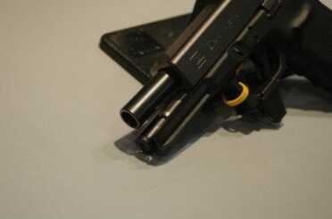 The dual recoil spring assembly on the new G21.