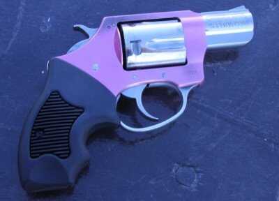Charter Arms .40S&W Revolver, Lefty Guns, Polished Pink!