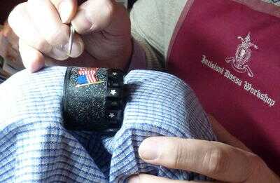 Pietta Enameled Lemat & Bridgeport Cowboy Rig