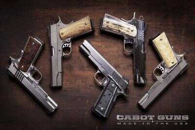 Cabot Precision 1911s - Lefty Too! - SHOT Show 2013