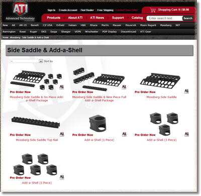 ATI Gunstocks Benelli M4 System + VEPR & Mossberg Sidesaddles - SHOT Show 2013