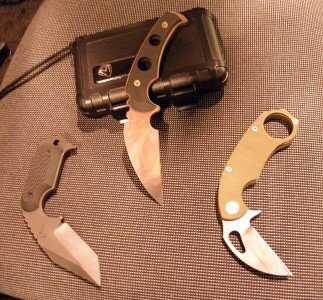 Medford Knife and Tool: Quality knives made in America—SHOT Show 2014 Three of the more exotic designs