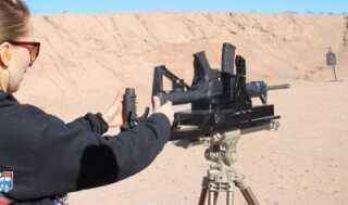 What's New at Slide Fire?—Media Day at the Range—SHOT Show 2014 Slidefire2