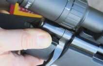 Fortunately, the three position safety is nice and quiet, and it has a nifty middle position where you can open the bolt to remove a round while the trigger stays locked.