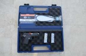 XSP comes with two magazines, a cable lock, and a hard plastic case.