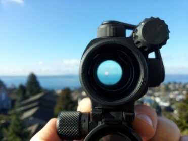 Aimpoint PRO—Advanced Technology and Durability View through Aimpoint PRO