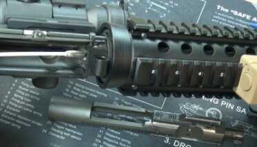 The small Gun Tips do a great job in the star of an AR.