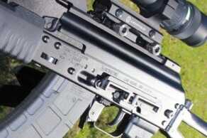 AK-47 Hog Blaster - The Ultimate Counter Insurgency Weapon The traditional side rail for mounting optics on an AK has never been as easy to use as I would like.