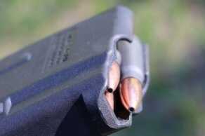 AK-47 Hog Blaster - The Ultimate Counter Insurgency Weapon The magazine's feed lips are incredibly simple, yet effective.