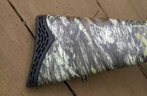 The butt pad is a little unusual but works great.