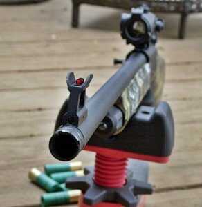 The TriStar Raptor ATAC Turkey gun comes with a Beretta/Benelli-style extended full choke tube.