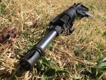 The 18” triple lapped stainless steel barrel makes the M-15TBN shine both figuratively and literally. 