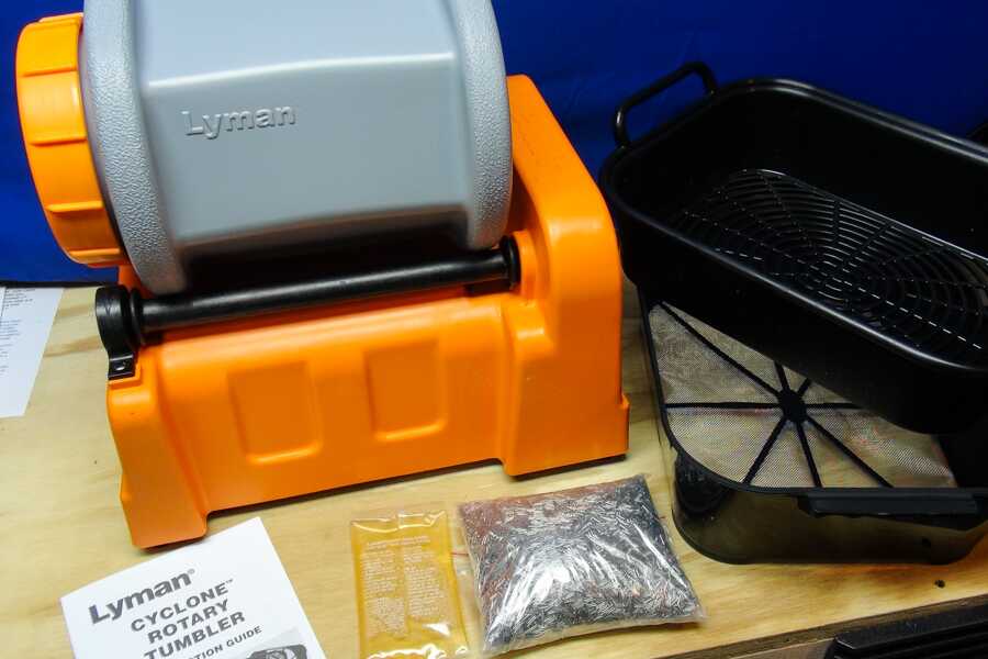 Lyman Cyclone Brass Cleaning System - Stainless Rods Clean Better than Walnuts & Corncobs