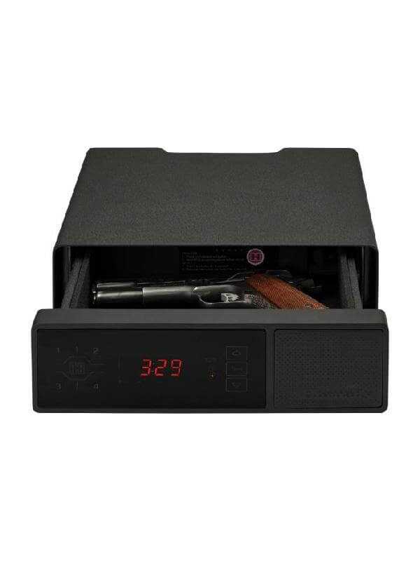 small gun safe with gun  Safety