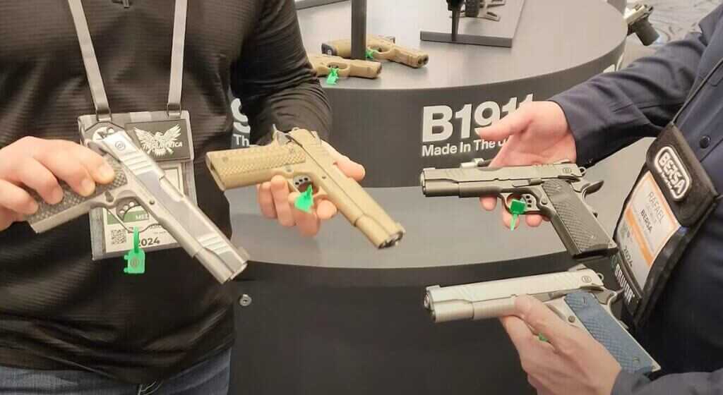 Bersa's new 1911s for 2024.