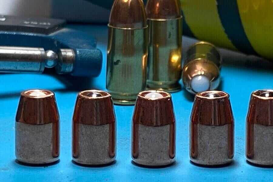 Electrically Disruptive Projectiles in .45 ACP.