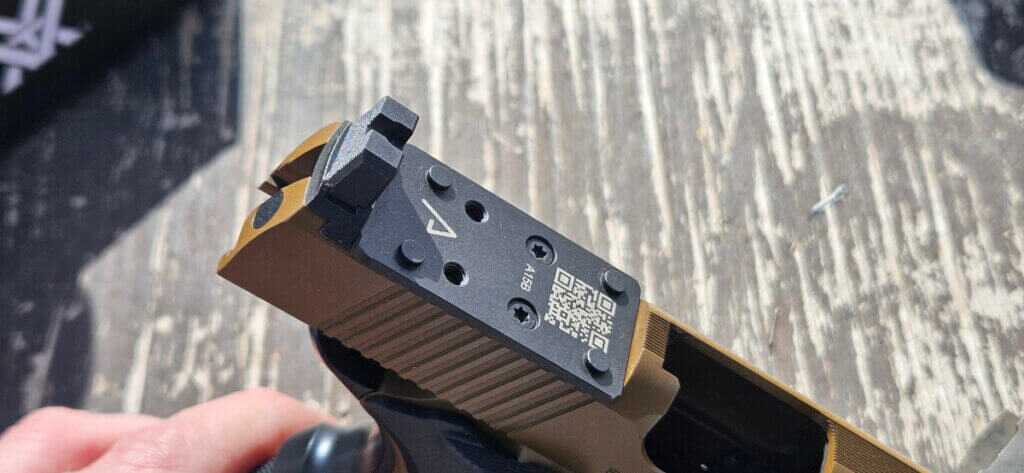 Agency Arms and Springfield AOS plate