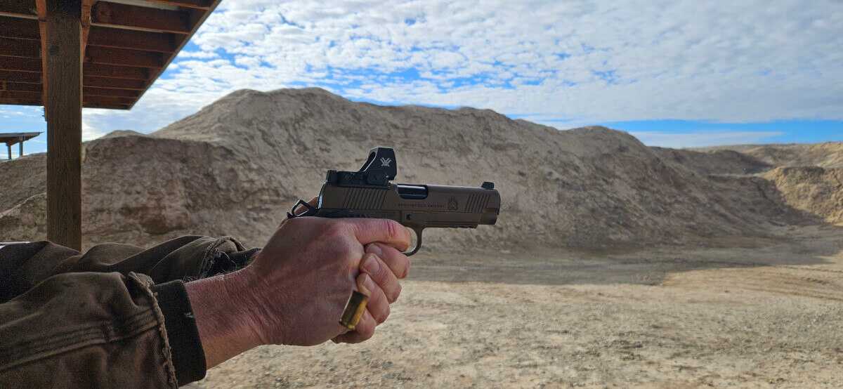 Shooting fast with the TRP from Springfield Armory.