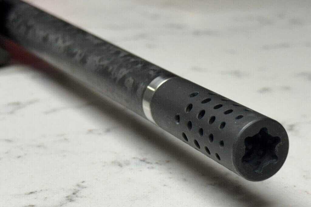 Muzzle brake on Savage 110 PPR