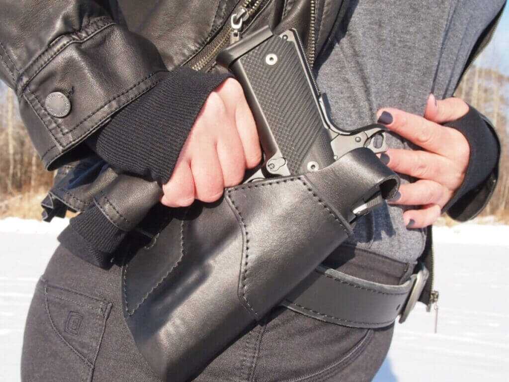 holstered handgun legal because of reciprocity