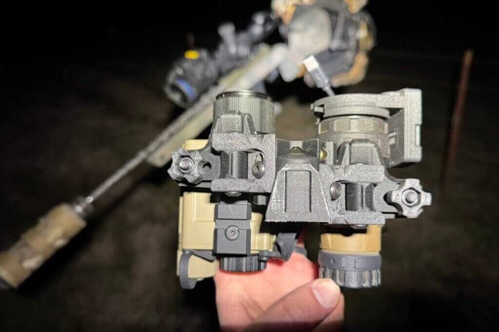 Symbiote night vision and thermal bridge