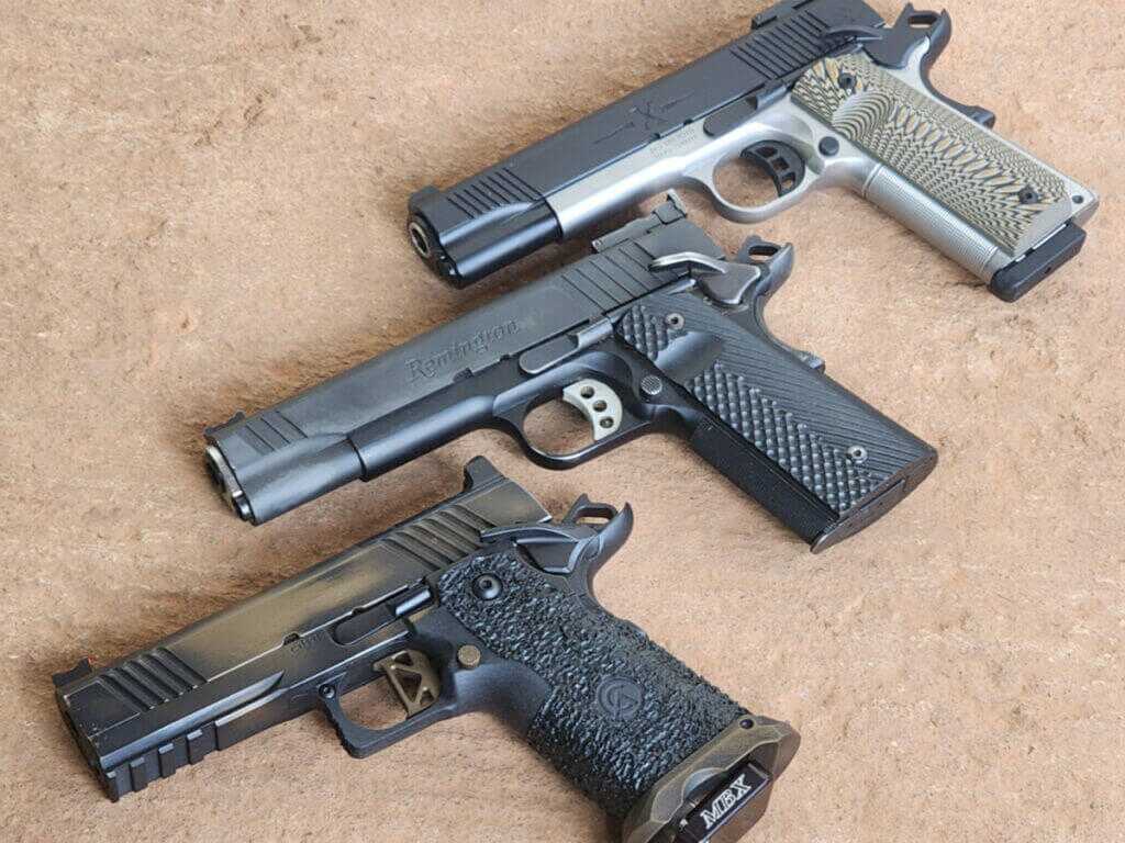 1911 platform handguns
