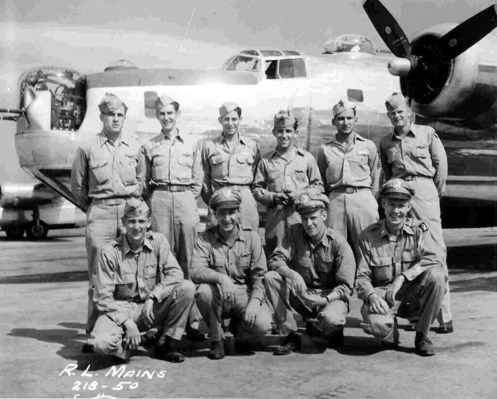 crew of the red bow bomber