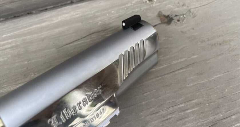 EAA 1911 Liberador front sight