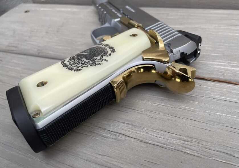 magwell and grab safety on EAA 1911 Liberador