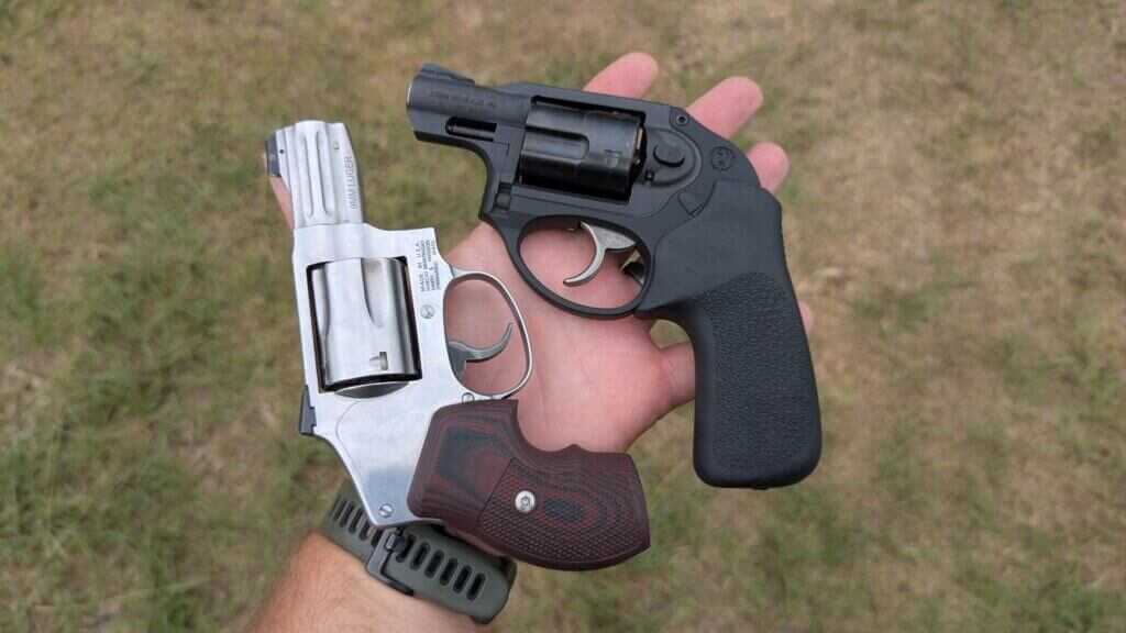 9mm revolvers in hand