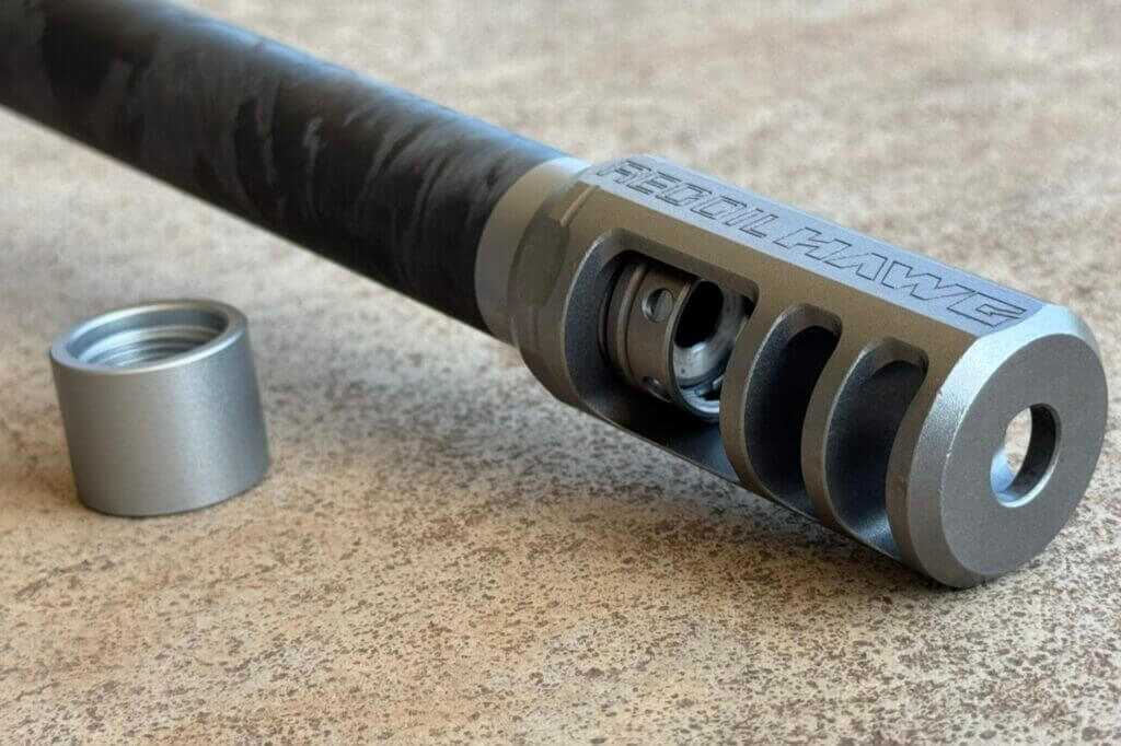 top of rifle barrle.X-Bolt 2 Speed