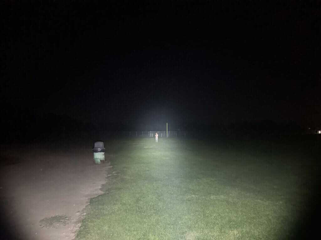 SIG FOXTROT EDC Compact beam at 75 yards